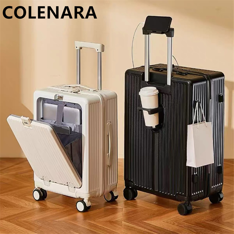 Spinner Wheel Rolling Suitcase 20 Inch - COLENARA 20