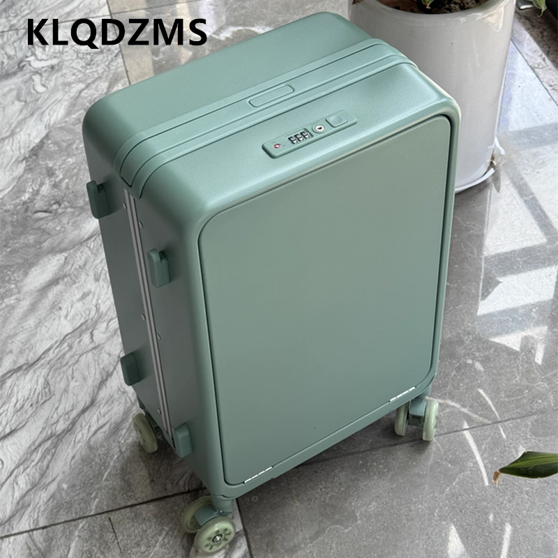 Spinner Wheel Rolling Suitcase 20 Inch - KLQDZMS Men's Suitcase 20
