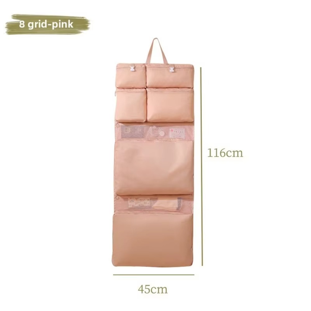 Foldable Rolling Luggage Bag - New Multi-Compartment Hanging Bag Portable Oxford