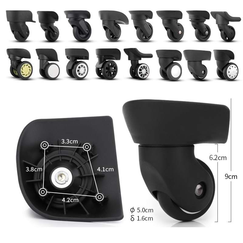 Silent Replacement Luggage Wheels - Luggage Wheels for Samsonite Accessories Replacement