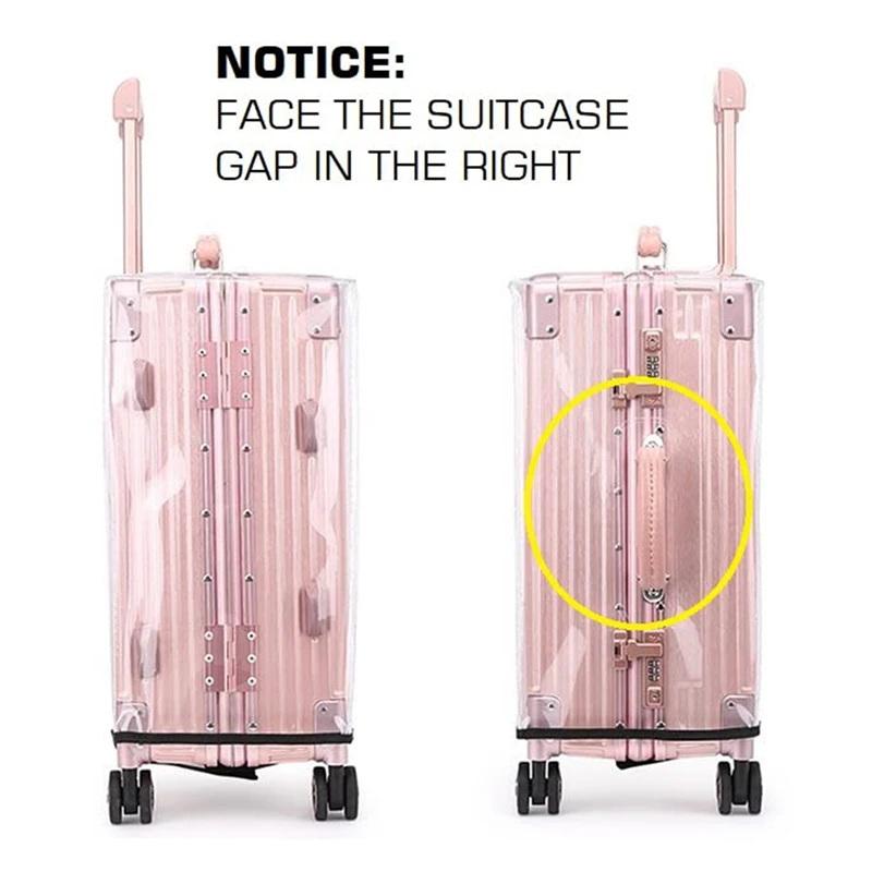 1Pc Clear PVC Suitcase Protect - đánh giá và giá Luggage Protective Cover Transparent