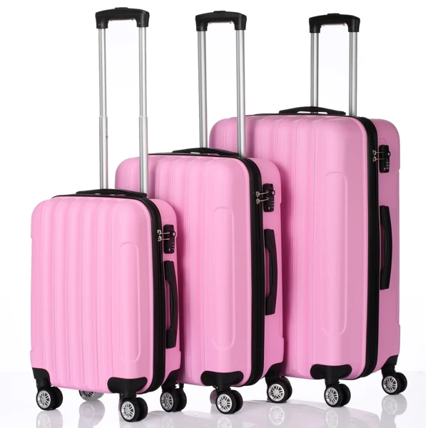 3 in 1 Luggage Sets Lightweigh - đánh giá và giá Expandable Hard Shell Luggage Set