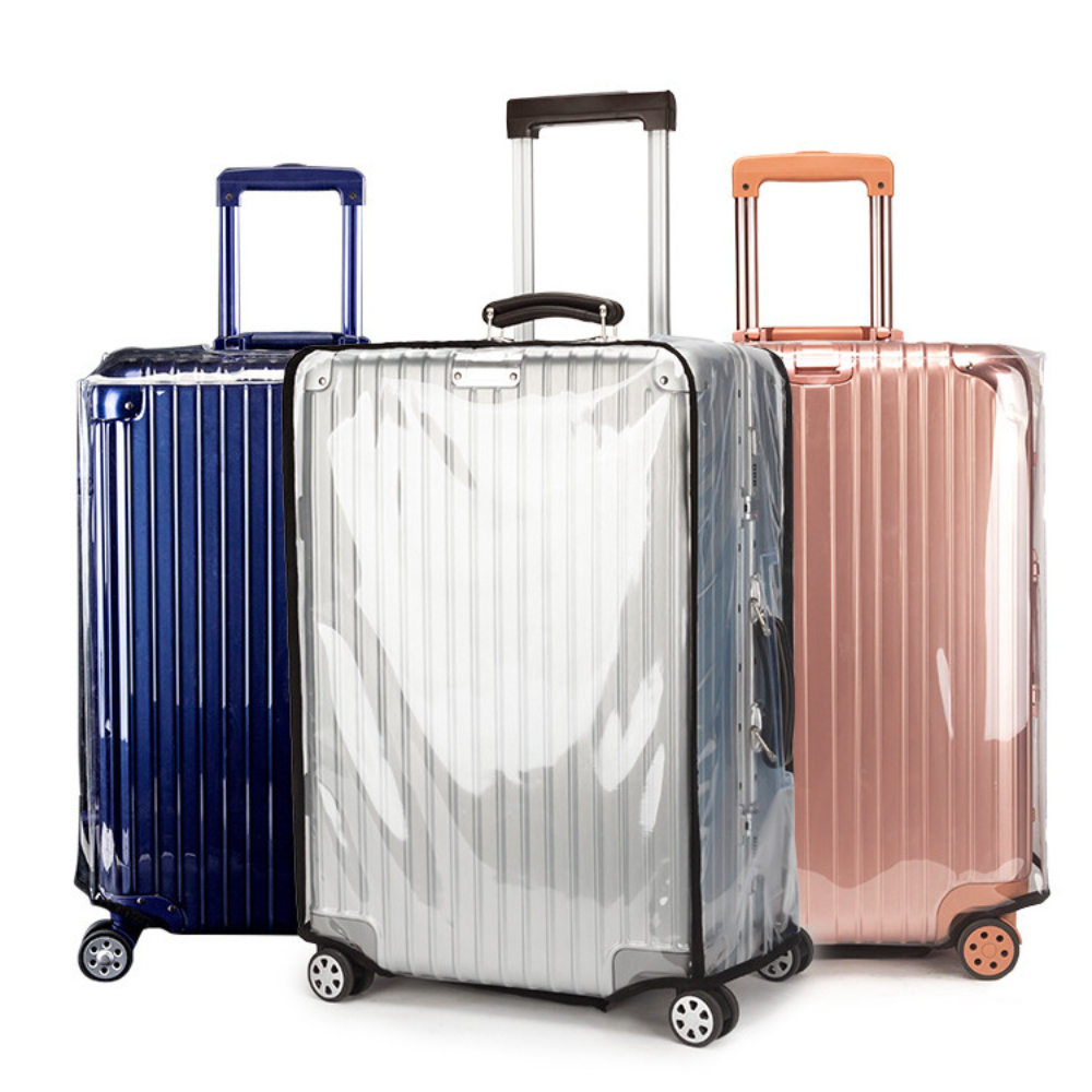 Suitcase protective cover, tra - đánh giá và giá Luggage Protective Cover Transparent