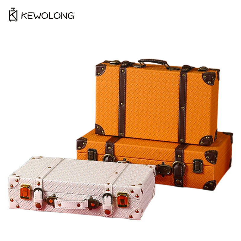 Vintage European Retro Suitcas - đánh giá và giá Retro Vintage Trunk Suitcase