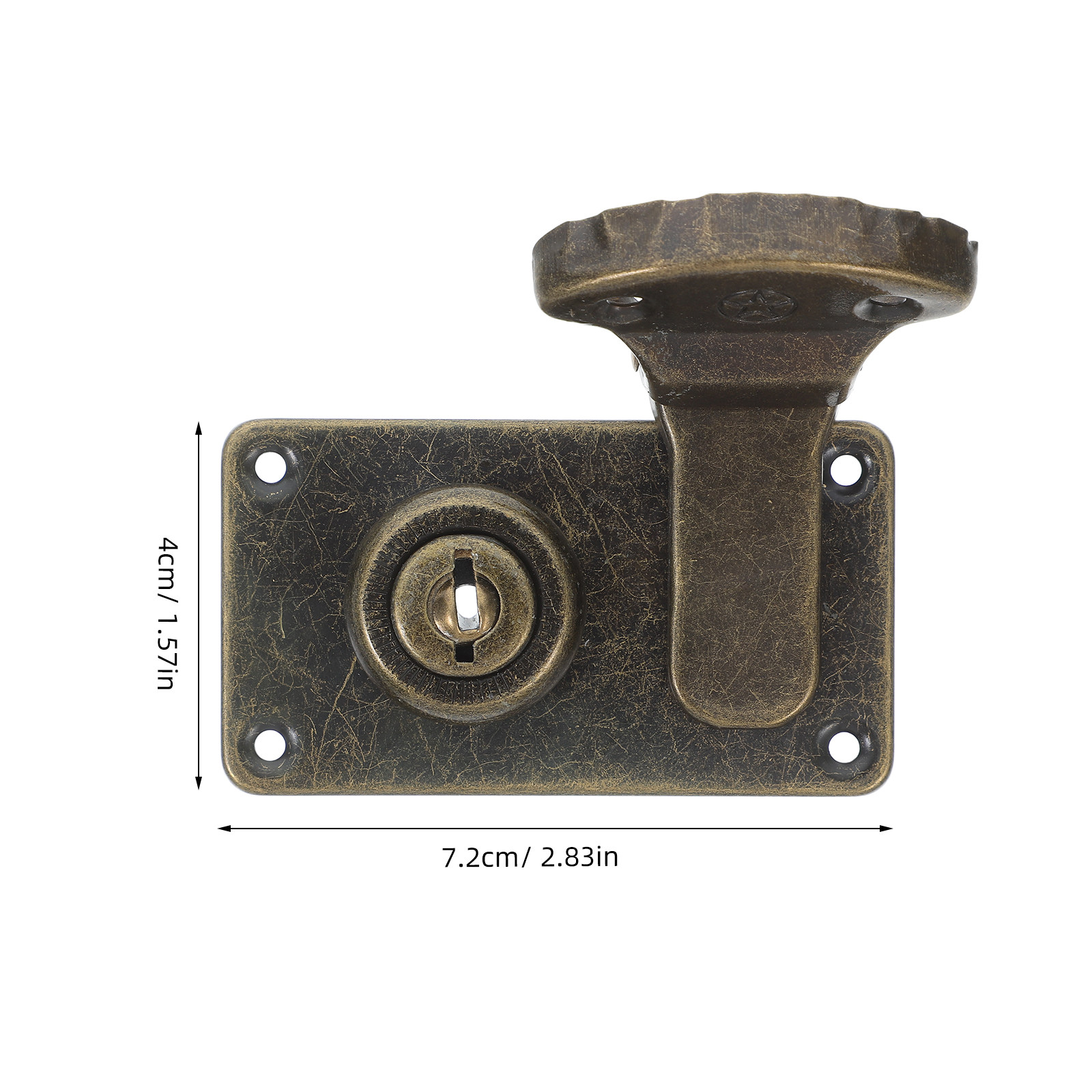 2Pcs Retro Suitcase Lock Hasps - đánh giá và giá Retro Vintage Trunk Suitcase