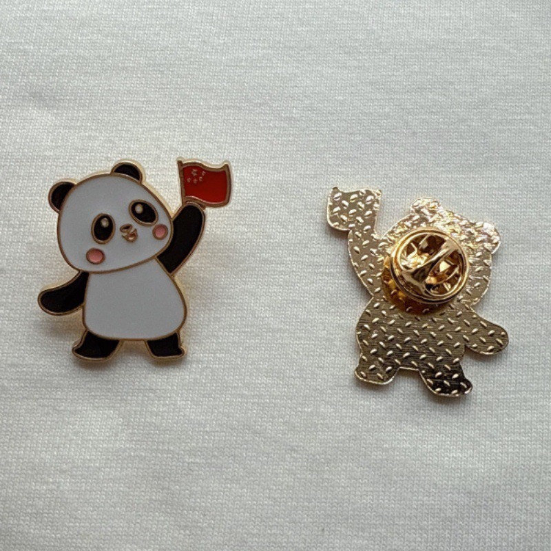6pcs Cartoon China Panda Badge - đánh giá và giá Backpacks