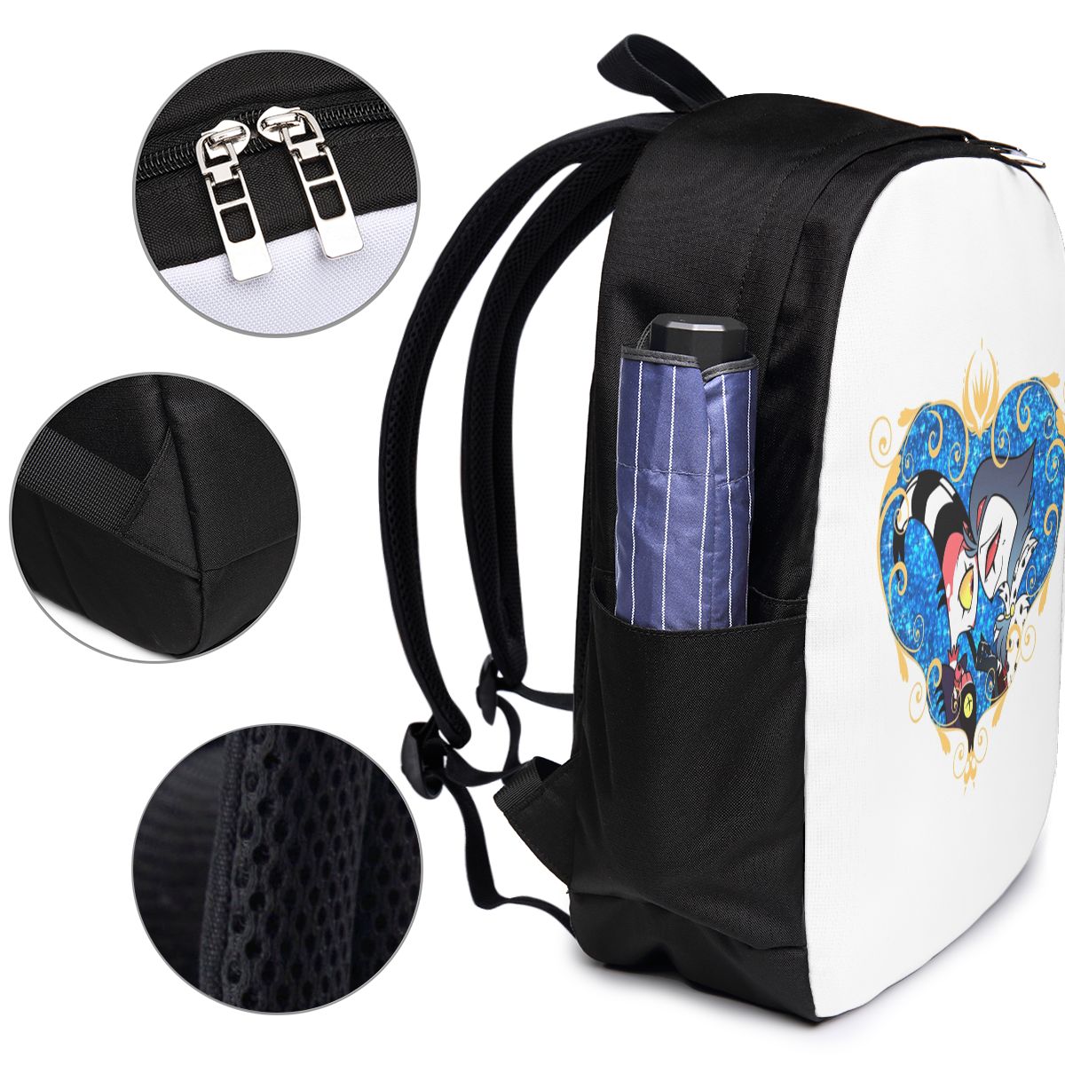 Helluva Boss Stolas And Blitzo - đánh giá và giá Backpacks