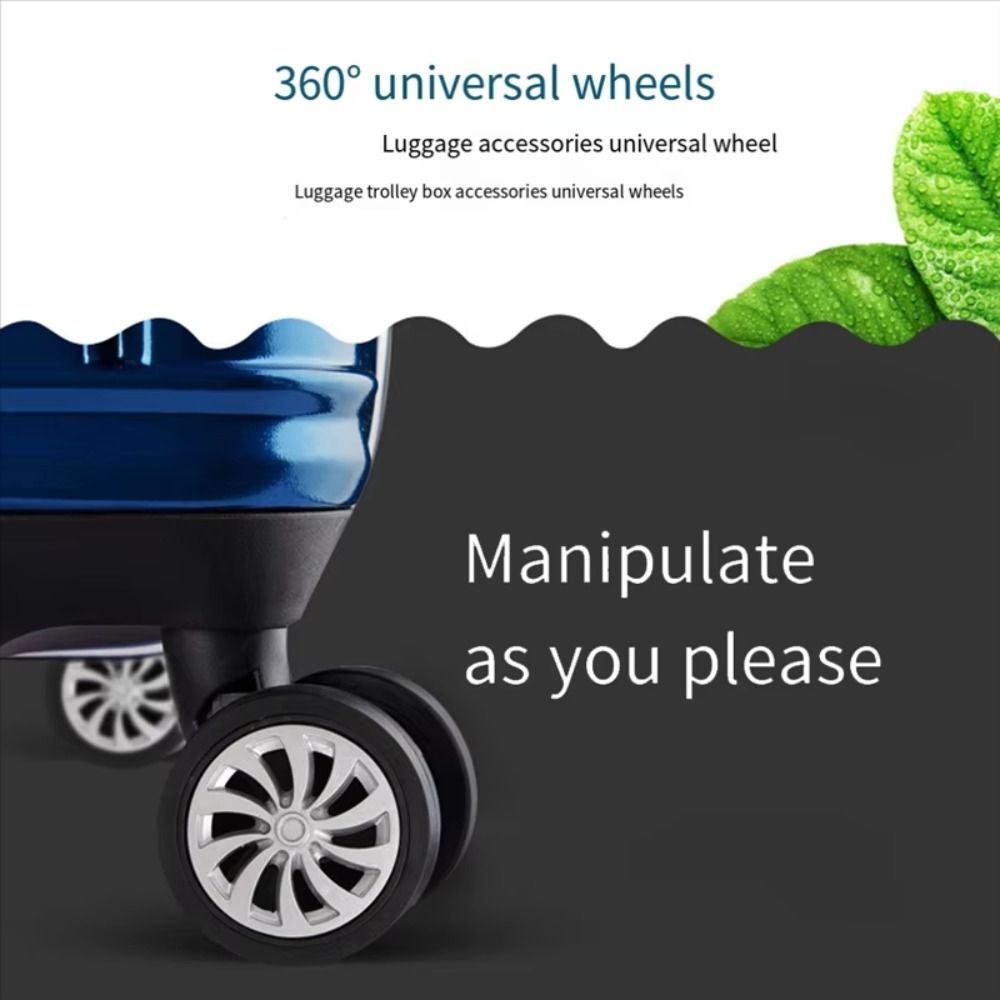 4Pcs Universal Luggage Suitcas - đánh giá và giá Silent Replacement Luggage Wheels