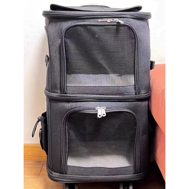 Hanbang Double Layer Pet Rolli - đánh giá và giá Foldable Rolling Luggage Bag