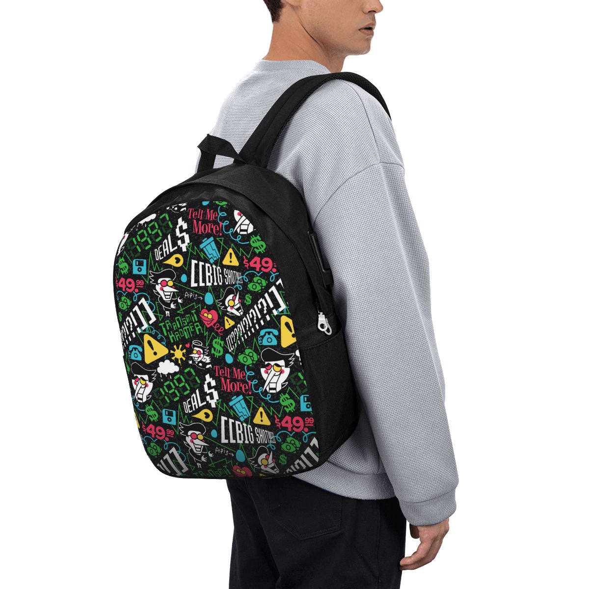 Deltarune SPAMTON G Backpack T - đánh giá và giá Travel Bags