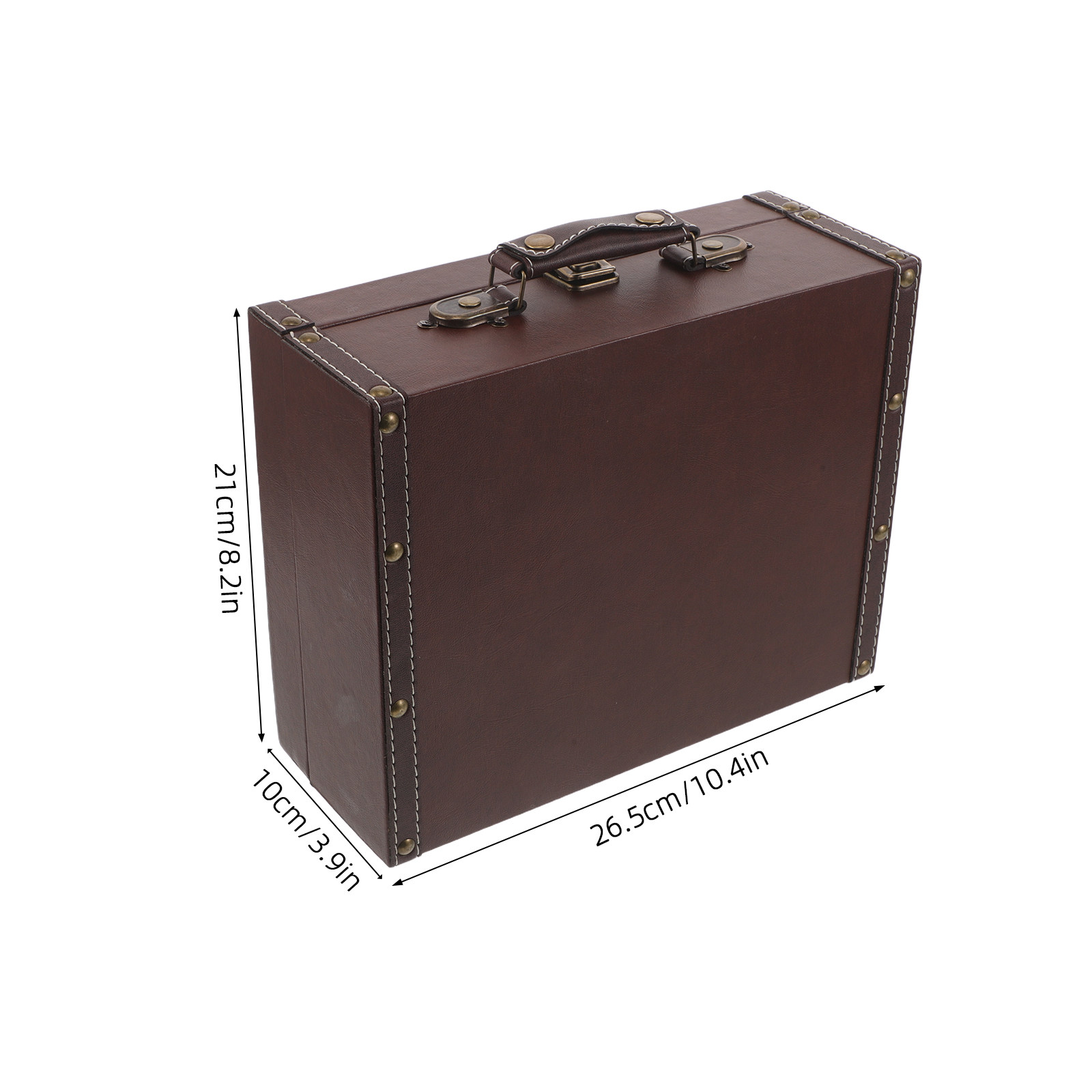 Vintage Suitcase Prop Retro Wo - đánh giá và giá Retro Vintage Trunk Suitcase