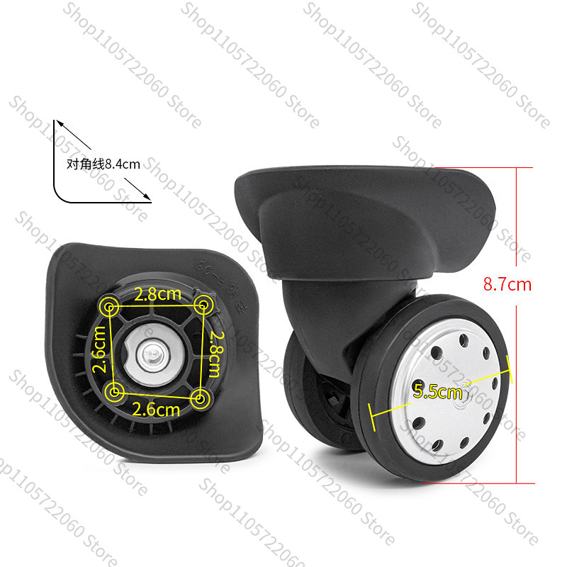 For F-06 Luggage Wheel for Ame - đánh giá và giá Silent Replacement Luggage Wheels