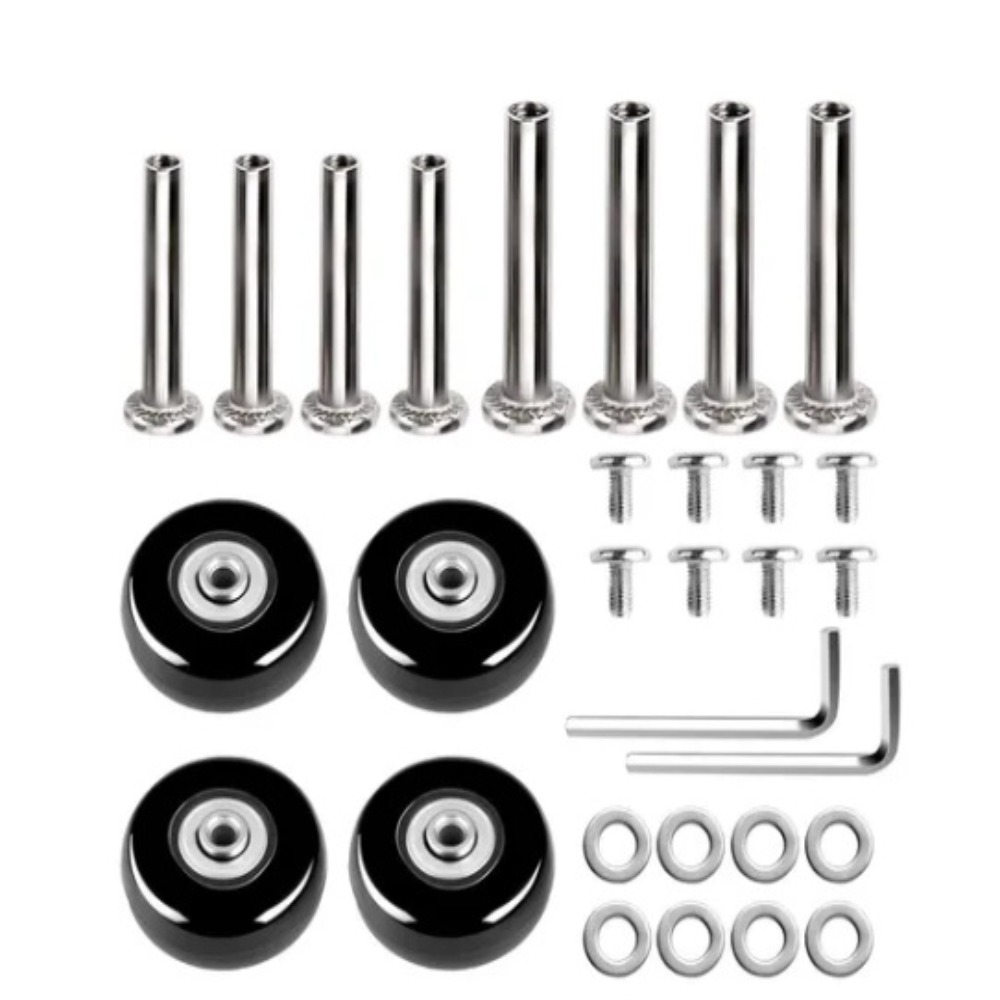 2/4pcs 57-59MM Sliding Replace - đánh giá và giá Silent Replacement Luggage Wheels