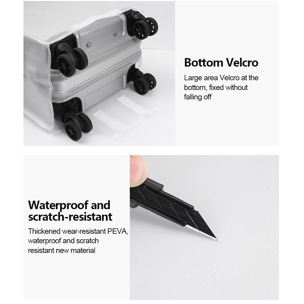 New Frosted Luggage Protector  - đánh giá và giá Waterproof Suitcase Cover Protector
