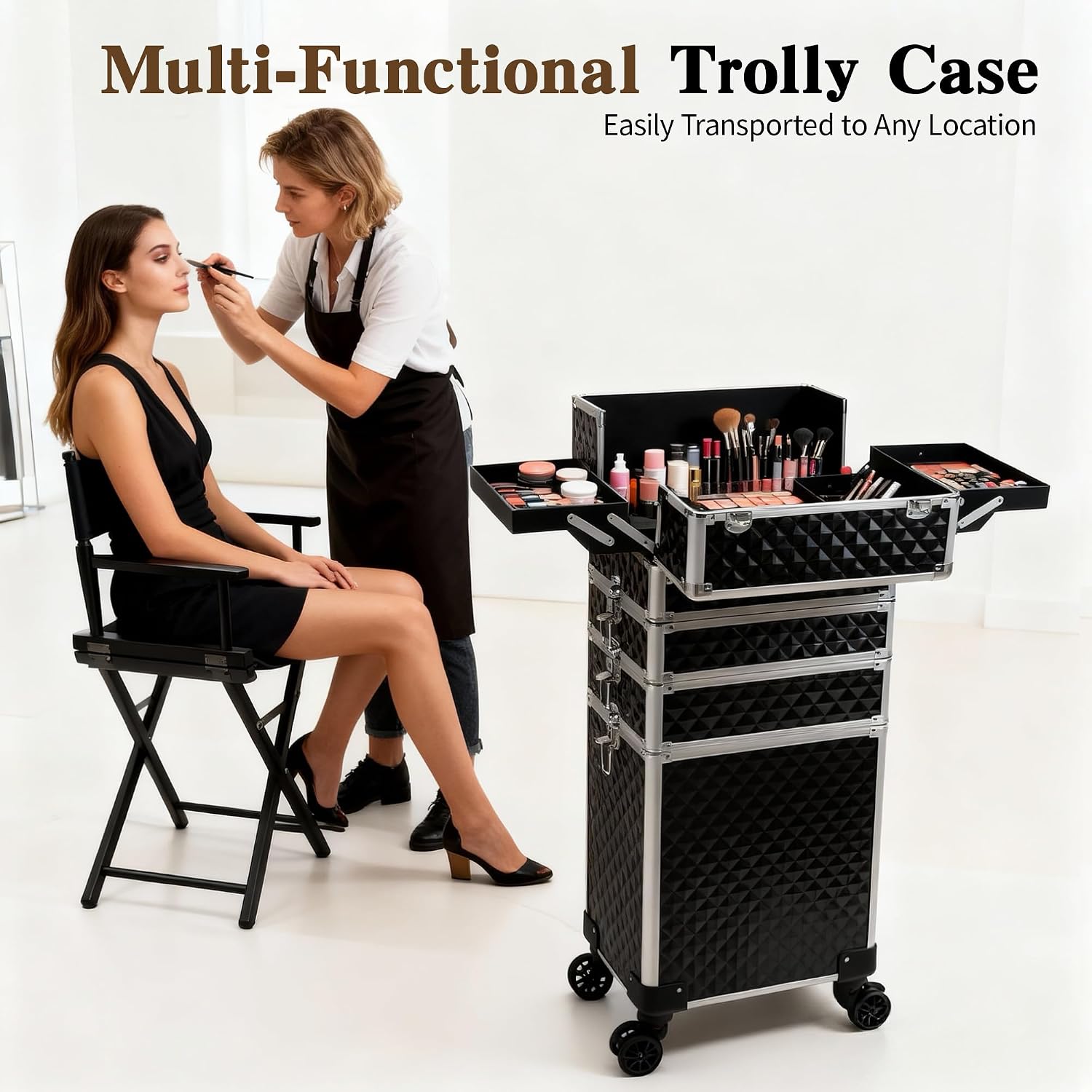Rolling Makeup Train Case, Cos - đánh giá và giá Luggage