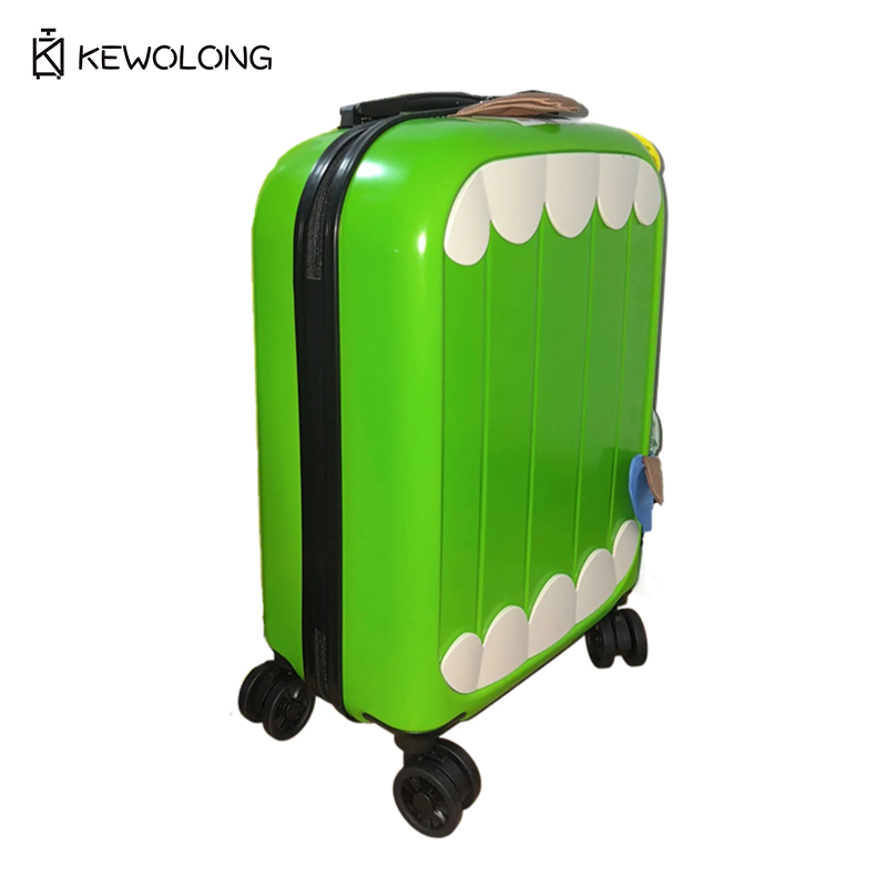 3D Cartoon Dinosaur Kids Lugga - đánh giá và giá Spinner Wheel Rolling Suitcase 20 Inch