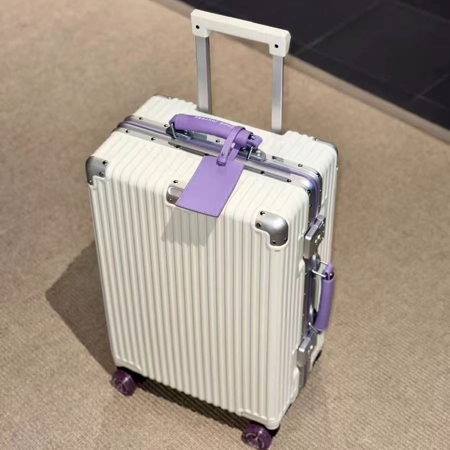 Suitcase Aluminum Frame with C - đánh giá và giá Aluminum Frame Carry On Luggage