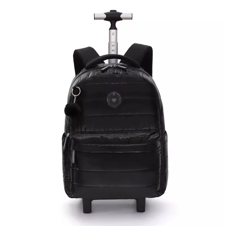 18 inch School Wheeled backpac - đánh giá và giá Foldable Rolling Luggage Bag