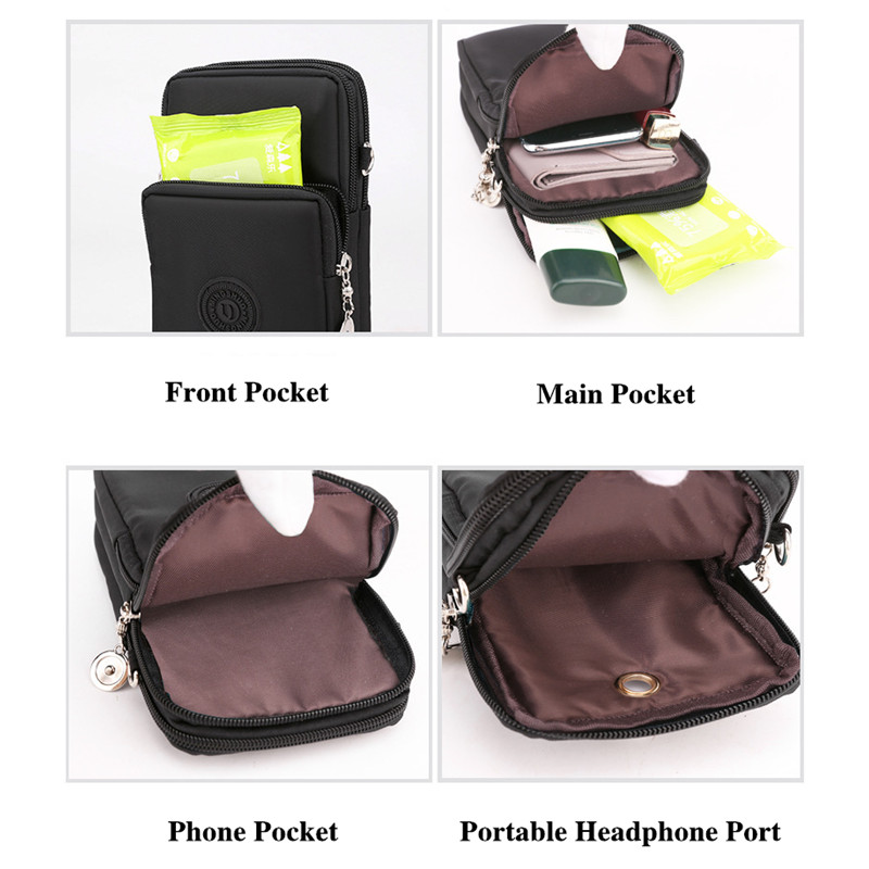 Mobile Phone Bag Women's Cross - đánh giá và giá Wallets