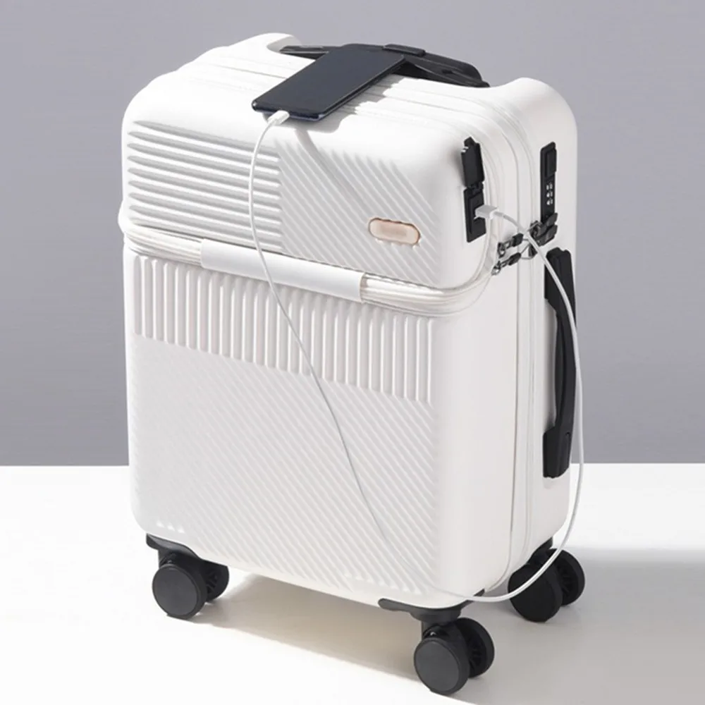 Front Open Lid Trolley Case PC - đánh giá và giá Front Opening Laptop Luggage 24 Inch
