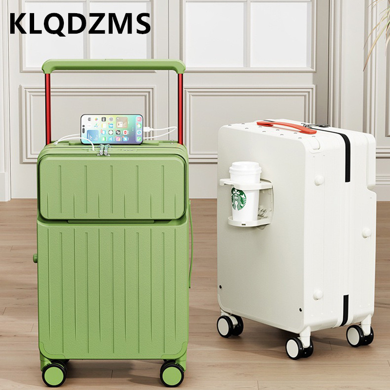 KLQDZMS 24 Inch Luggage Compar - đánh giá và giá Front Opening Laptop Luggage 24 Inch