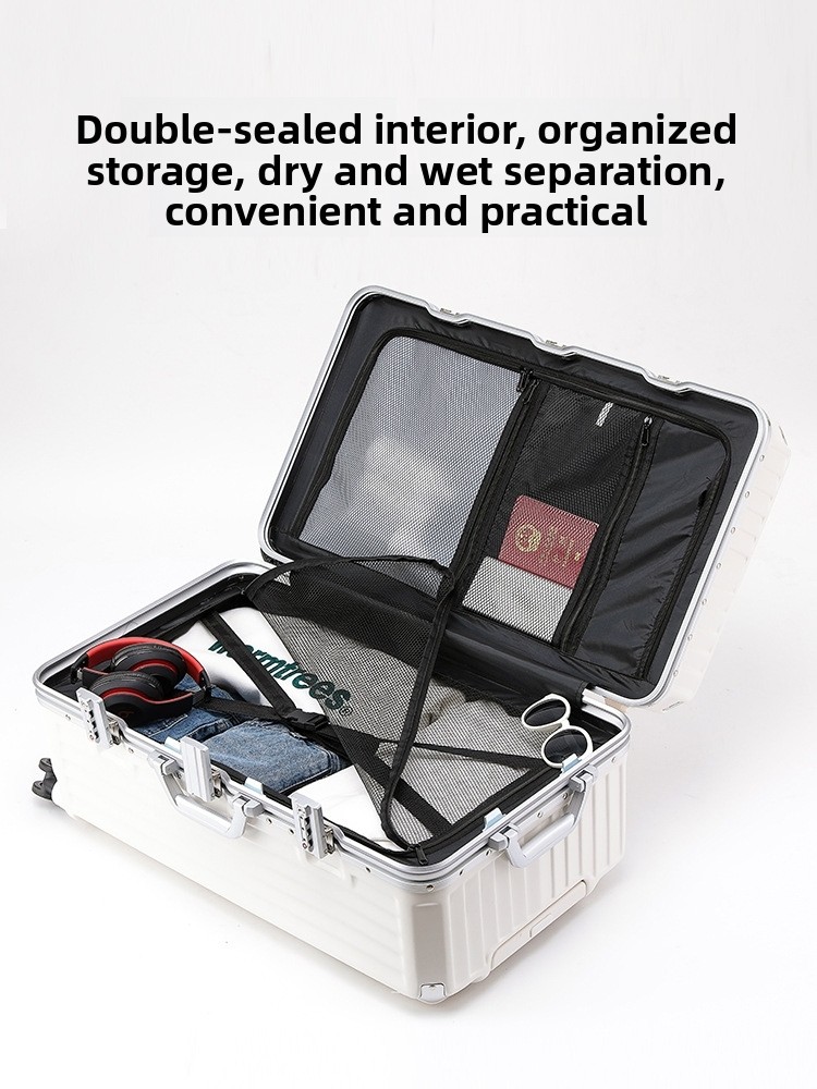 Aluminum Frame Luggage Suitcas - đánh giá và giá Aluminum Frame Carry On Luggage
