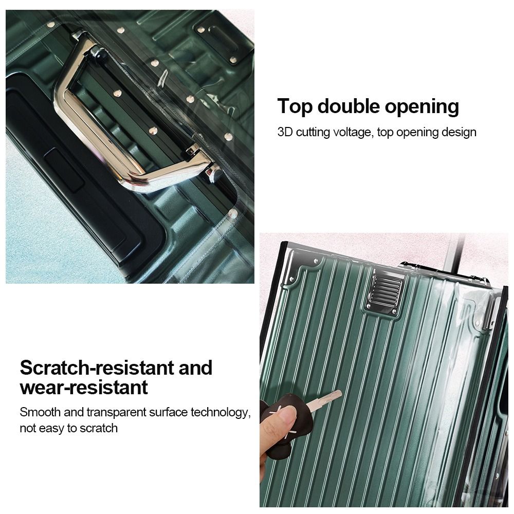 Durable Full Transparent Lugga - đánh giá và giá Waterproof Suitcase Cover Protector