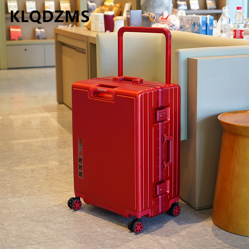 KLQDZMS Suitcase Aluminum Fram - đánh giá và giá Aluminum Frame Carry On Luggage