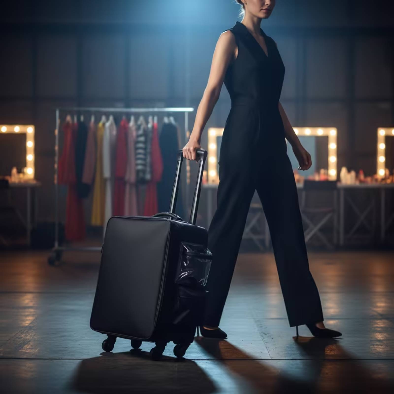 Makeup Case with Rotating Whee - đánh giá và giá Backpacks
