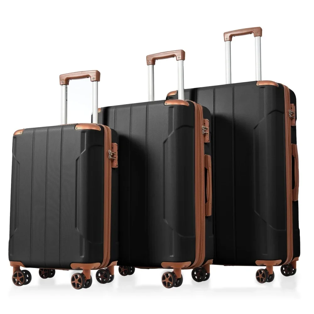 Luggage Sets 3 Piece, Expandab - đánh giá và giá Expandable Hard Shell Luggage Set