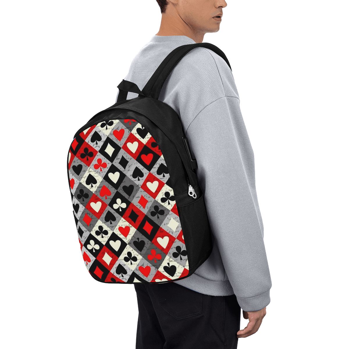 Playing Cards Poker Print Back - đánh giá và giá Travel Bags