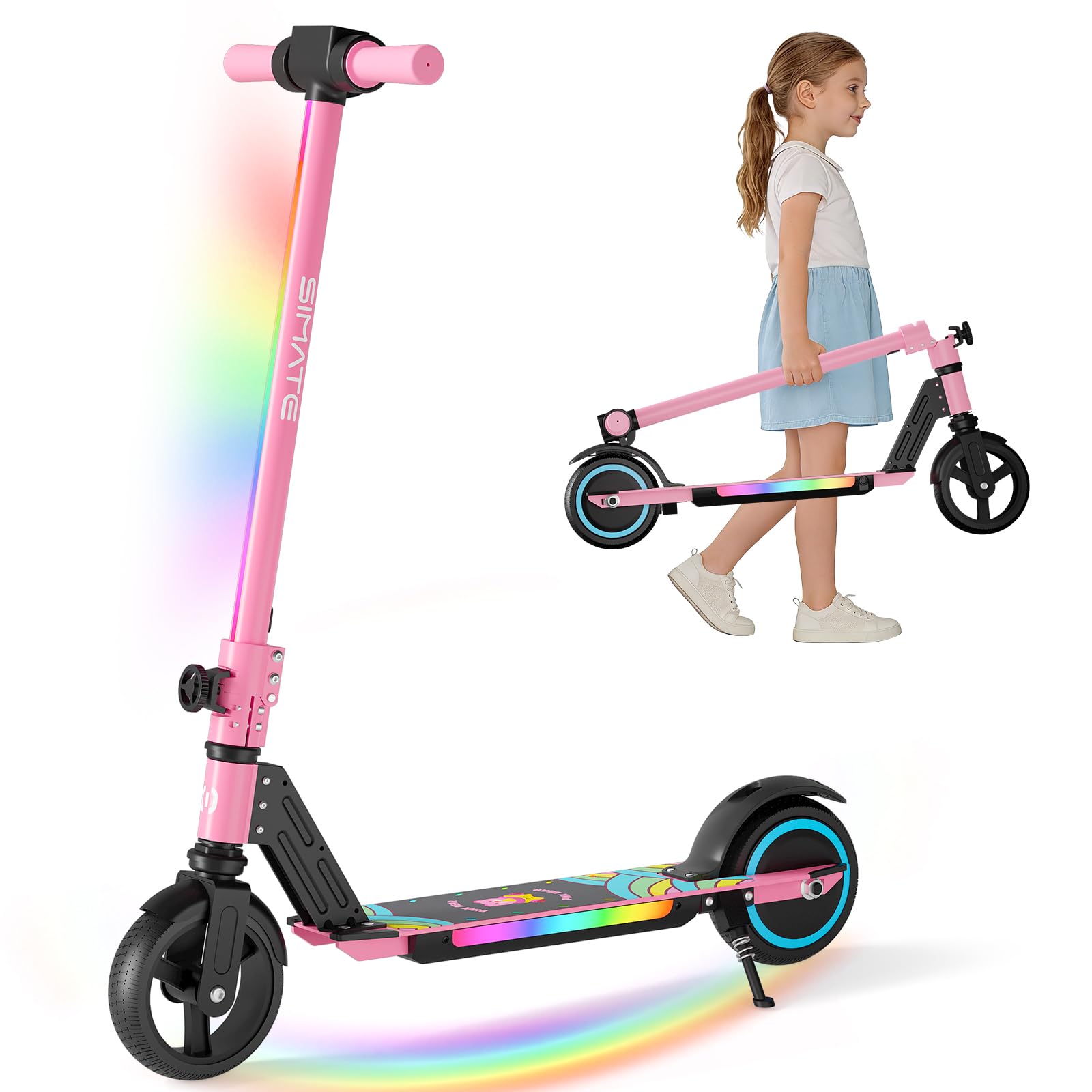 SIMATE Electric Scooter for Ki - đánh giá và giá Kids Ride On Suitcase Scooter