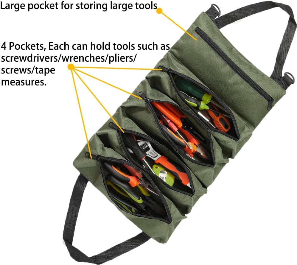 1pc Multi-Purpose Canvas Roll  - đánh giá và giá Foldable Rolling Luggage Bag