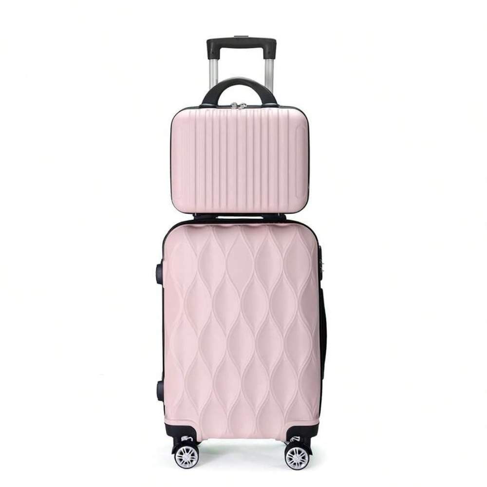 2-Piece Luggage Set 14 inch 20 - đánh giá và giá Expandable Hard Shell Luggage Set