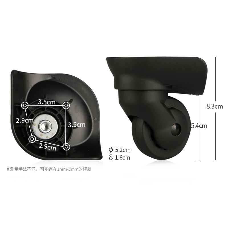 Luggage Wheels for Samsonite A - đánh giá và giá Silent Replacement Luggage Wheels