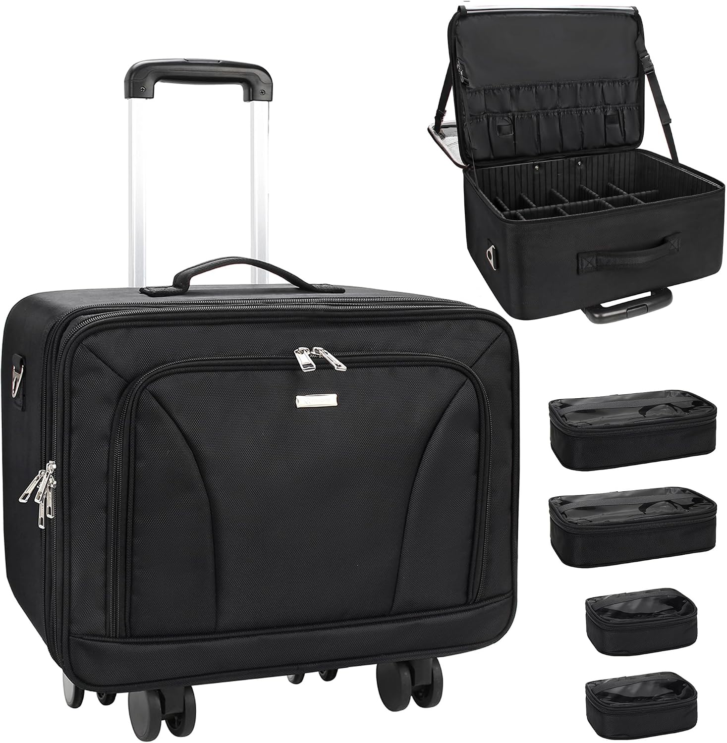 Extra Large Rolling Makeup Tra - đánh giá và giá Travel Bags