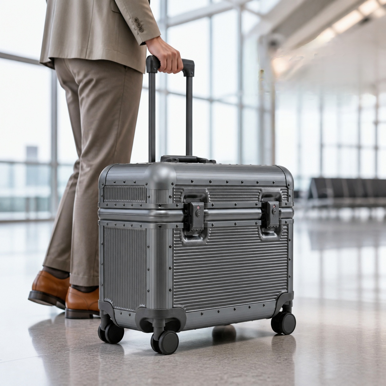 Bunnyfly 20-Inch PC Carry-On S - đánh giá và giá Aluminum Frame Carry On Luggage
