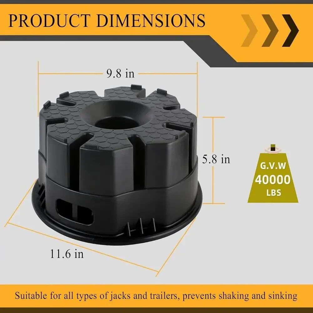 RV Trailer Jack Block with Bag - đánh giá và giá Travel Bags