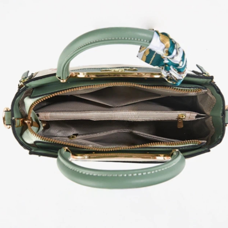 3-piece embroidered handbag se - đánh giá và giá Wallets