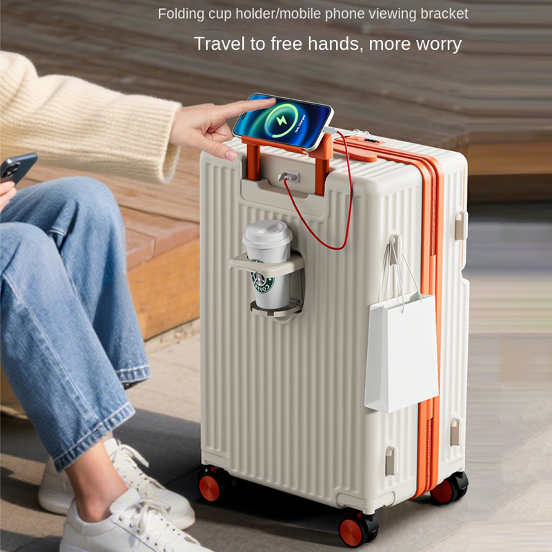 Stylish 20 24 inch Travel Suit - đánh giá và giá Front Opening Laptop Luggage 24 Inch