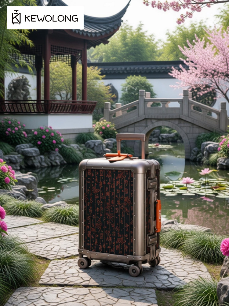 Full Aluminum Magnesium Alloy  - đánh giá và giá Spinner Wheel Rolling Suitcase 20 Inch