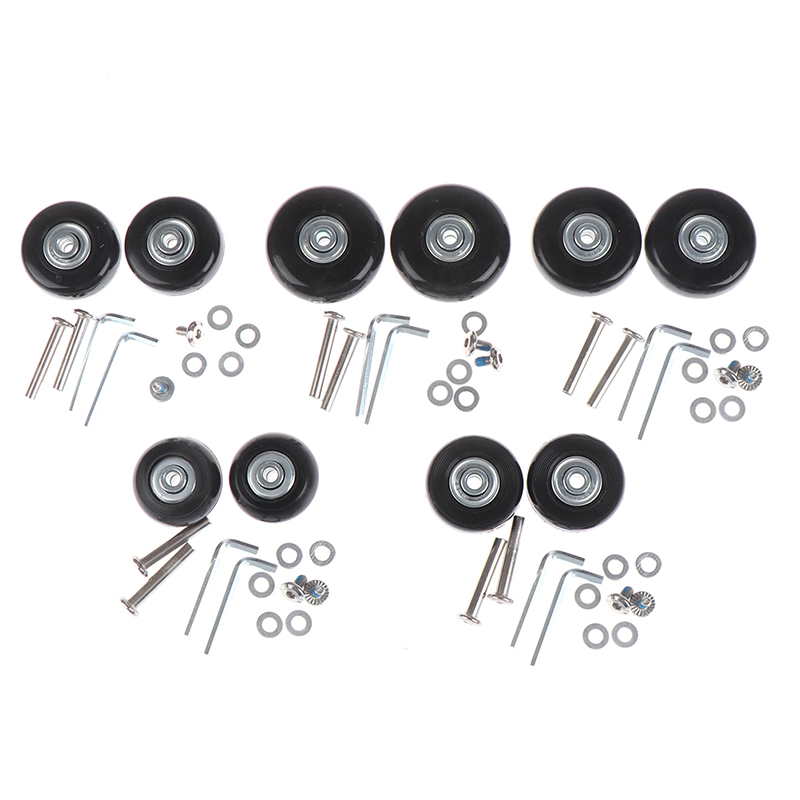 1Set OD 40-54mm Suitcase Parts - đánh giá và giá Silent Replacement Luggage Wheels