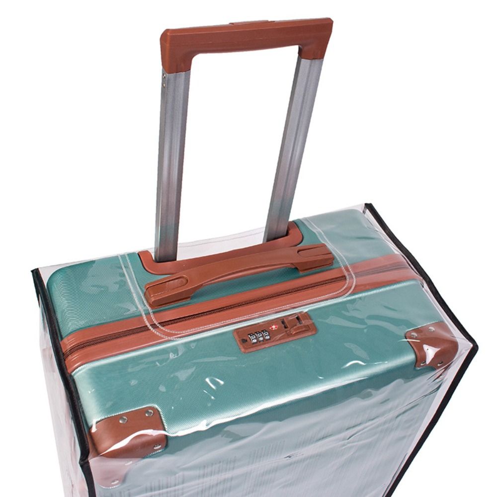 PVC Transparent Luggage Cover  - đánh giá và giá Waterproof Suitcase Cover Protector