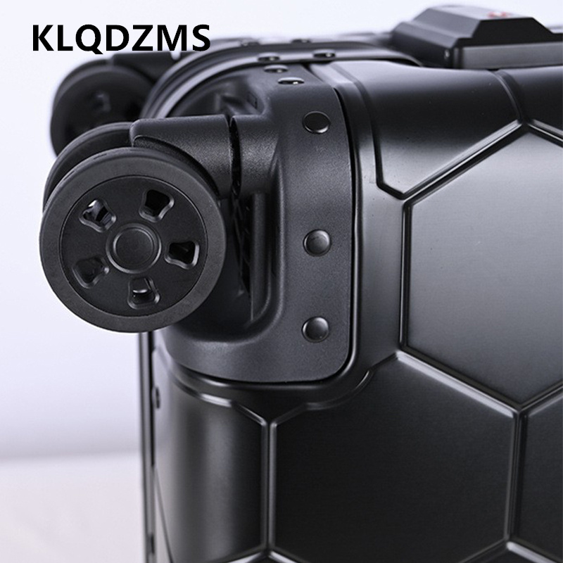 KLQDZMS Cabin Suitcase All Alu - đánh giá và giá Spinner Wheel Rolling Suitcase 20 Inch