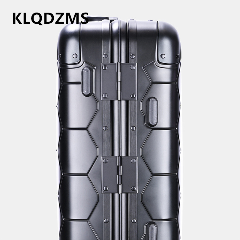KLQDZMS Cabin Suitcase All Alu - đánh giá và giá Spinner Wheel Rolling Suitcase 20 Inch