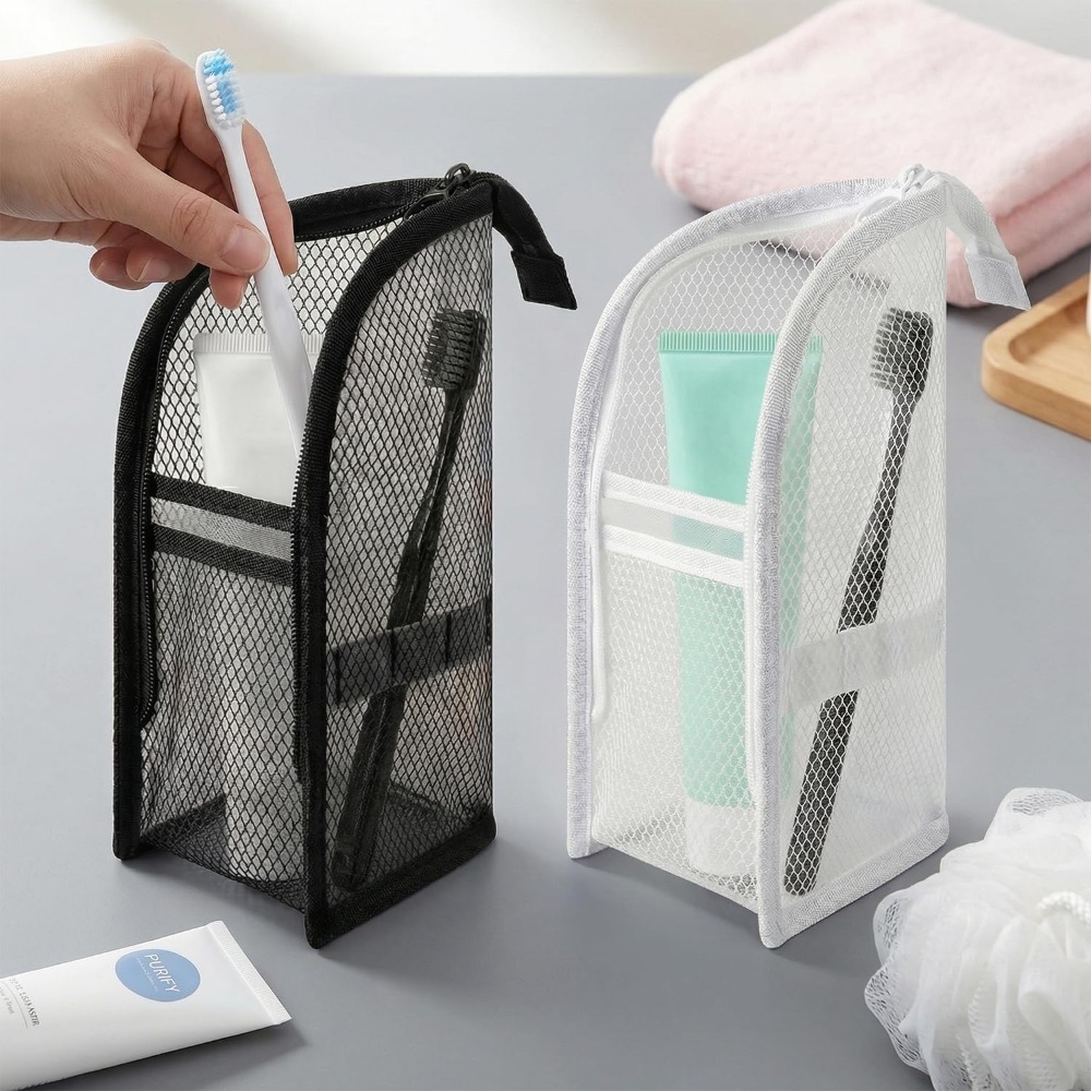 Mesh Toiletry Bag Breathable Q - đánh giá và giá Cosmetic Bags