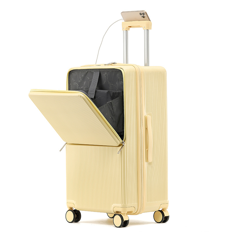 sushimu Suitcase Wide Handle T - đánh giá và giá Aluminum Frame Carry On Luggage