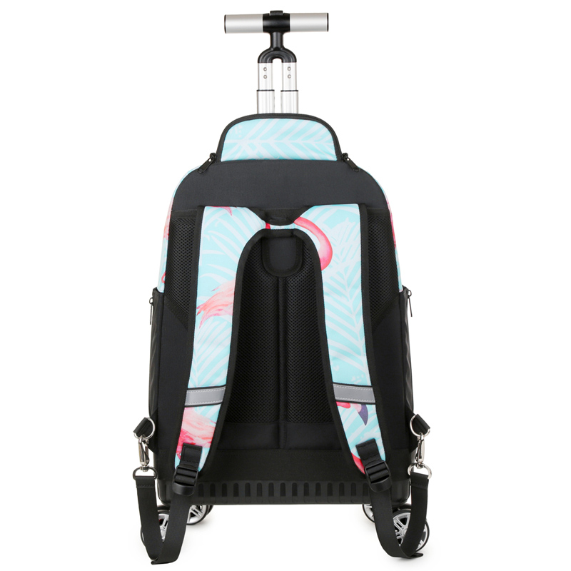 Rolling Backpack with Spinner  - đánh giá và giá Foldable Rolling Luggage Bag