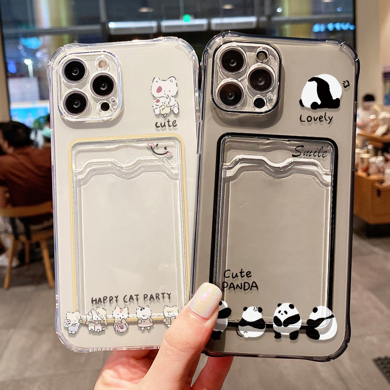 Cute Black Cat Phone Case For  - đánh giá và giá Wallets