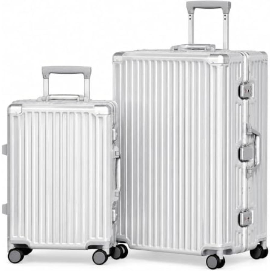 Luggage Sets 2 Pcs Aluminum Fr - đánh giá và giá Aluminum Frame Carry On Luggage